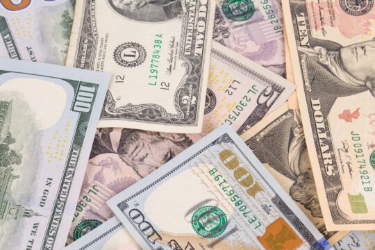 different dollar bills