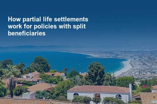 How partial life settlements work for policies with split beneficiaries